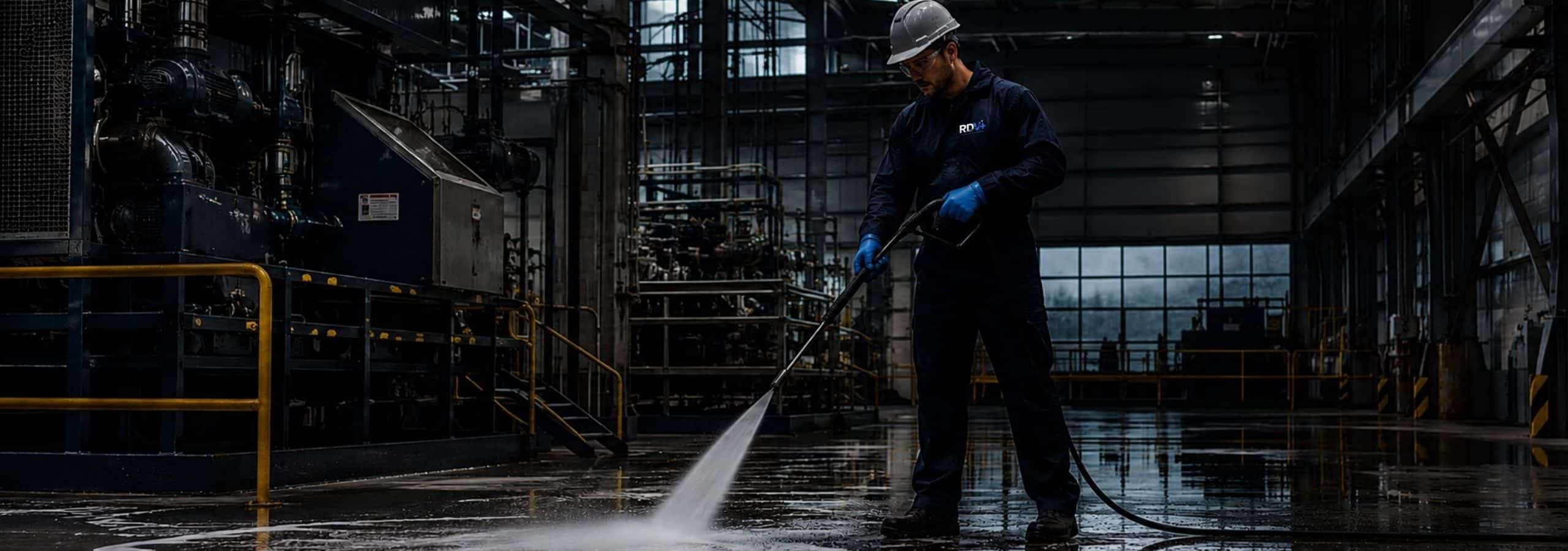 Industriële reiniging Groningen RDV Plus.