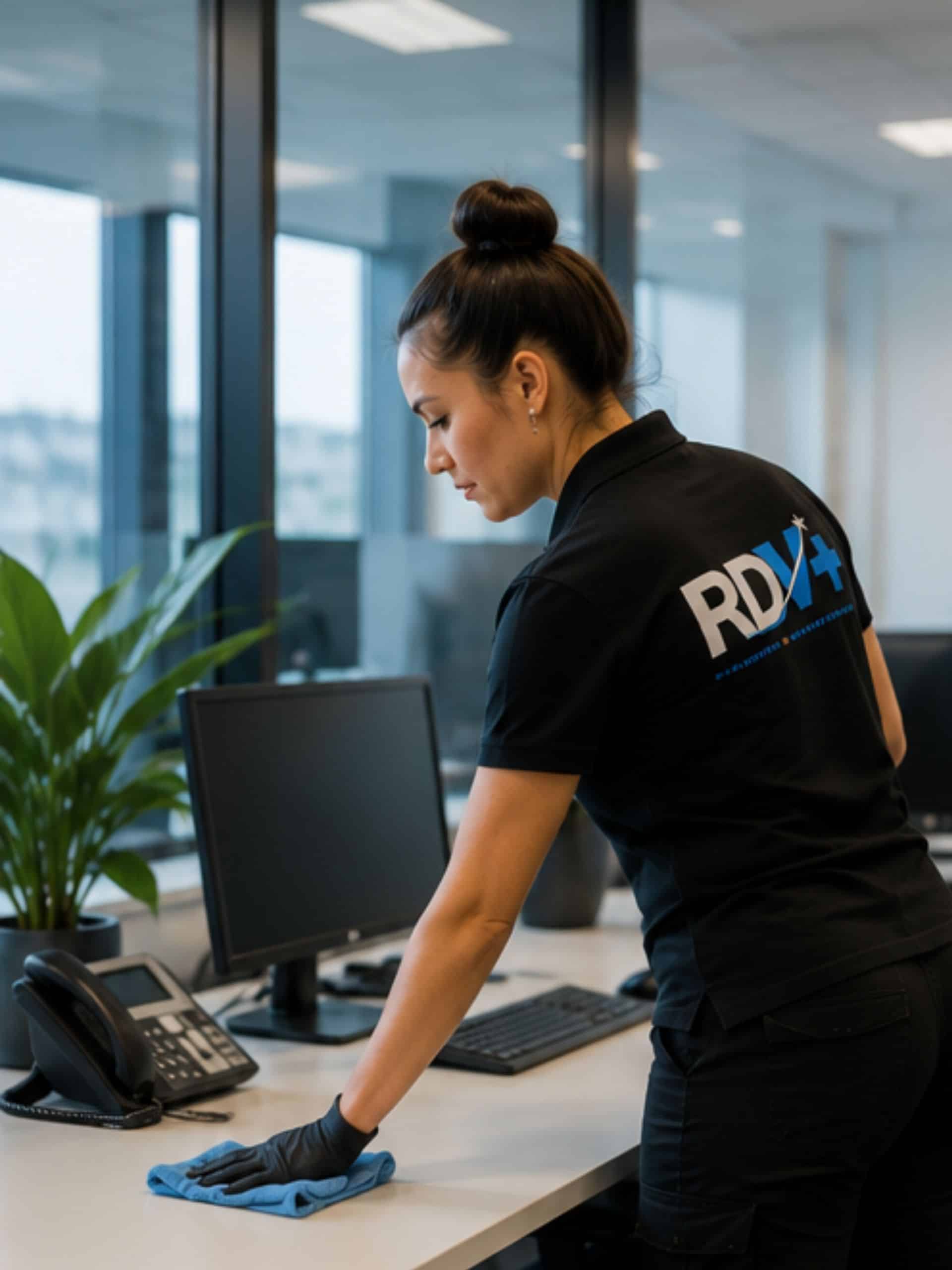 Kantoorschoonmaak RDV Plus Groningen professioneel en betrouwbaar team