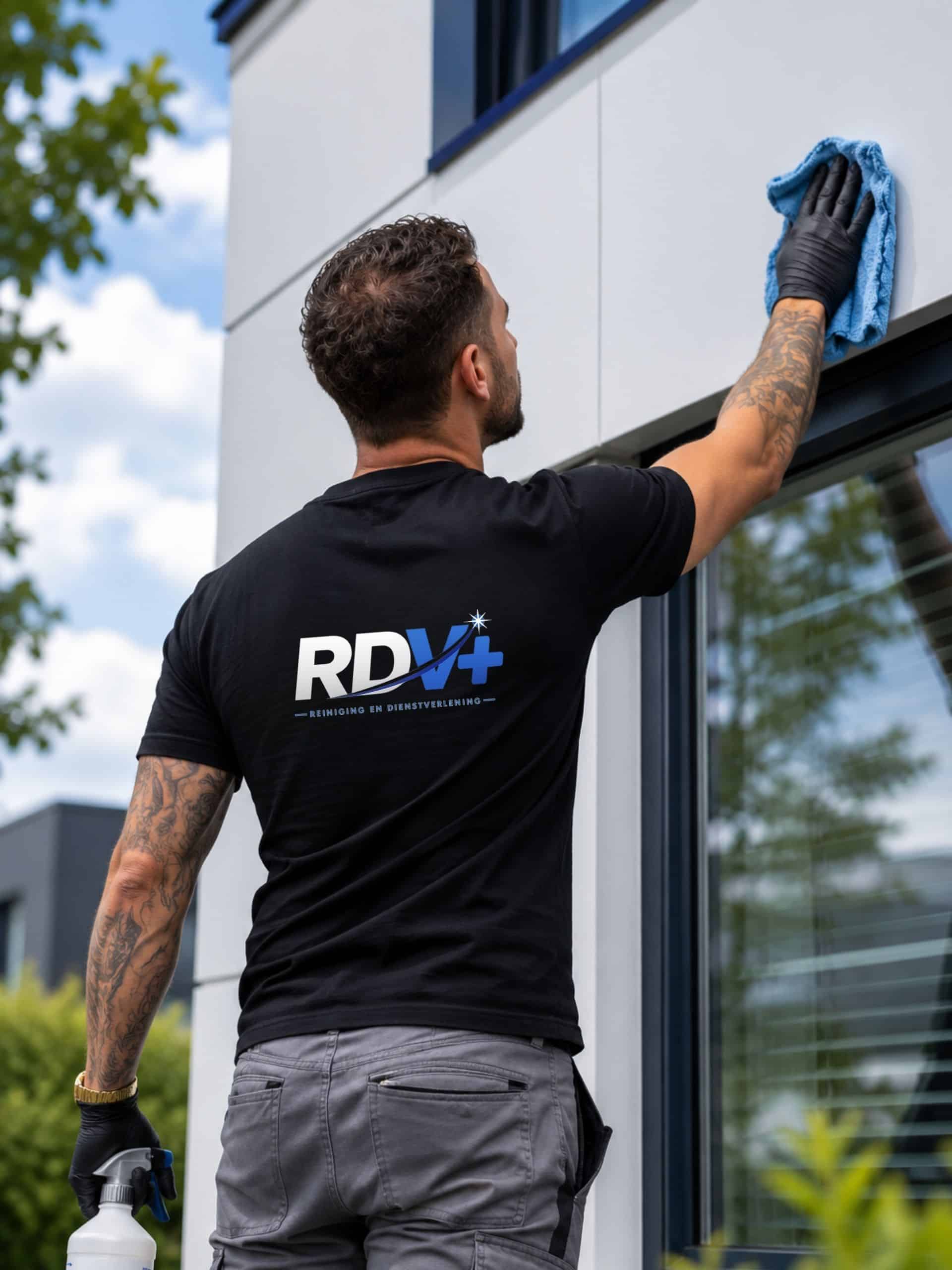 Kunststof reinigen RDV Plus Groningen kozijnen