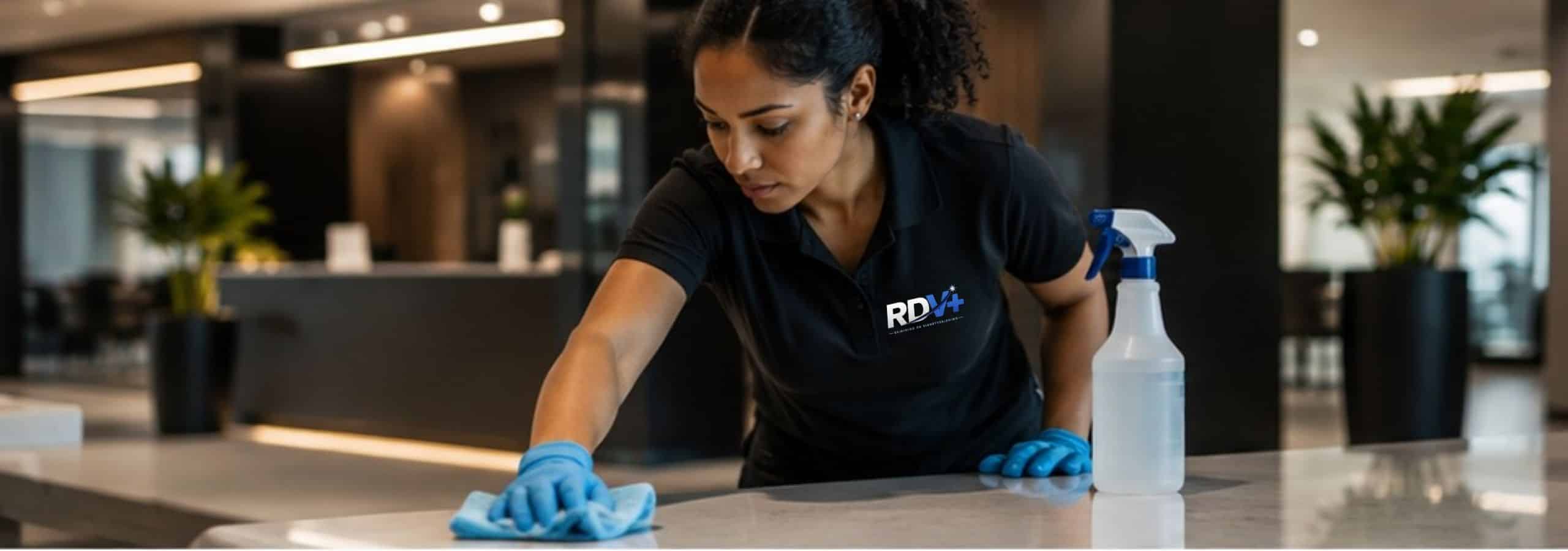 RDV Plus interieurreiniging Groningen vergaderruimte