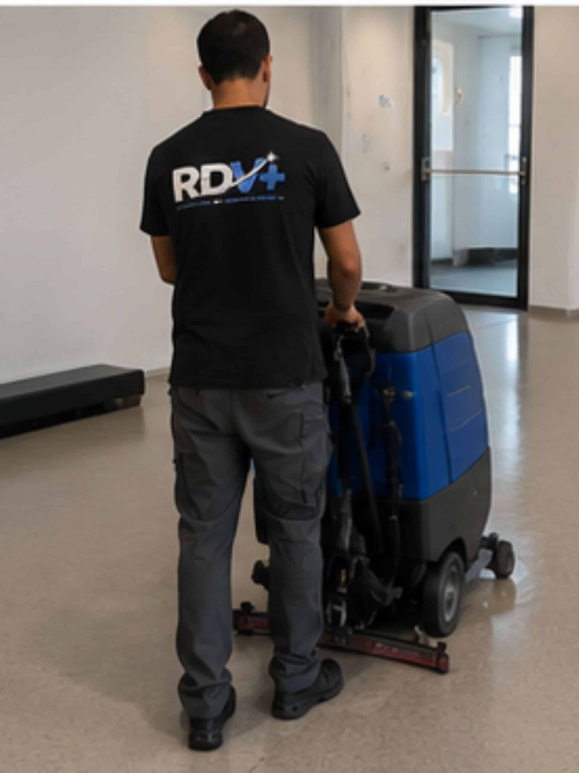 Vloeronderhoud RDV Plus Groningen bedrijfspand