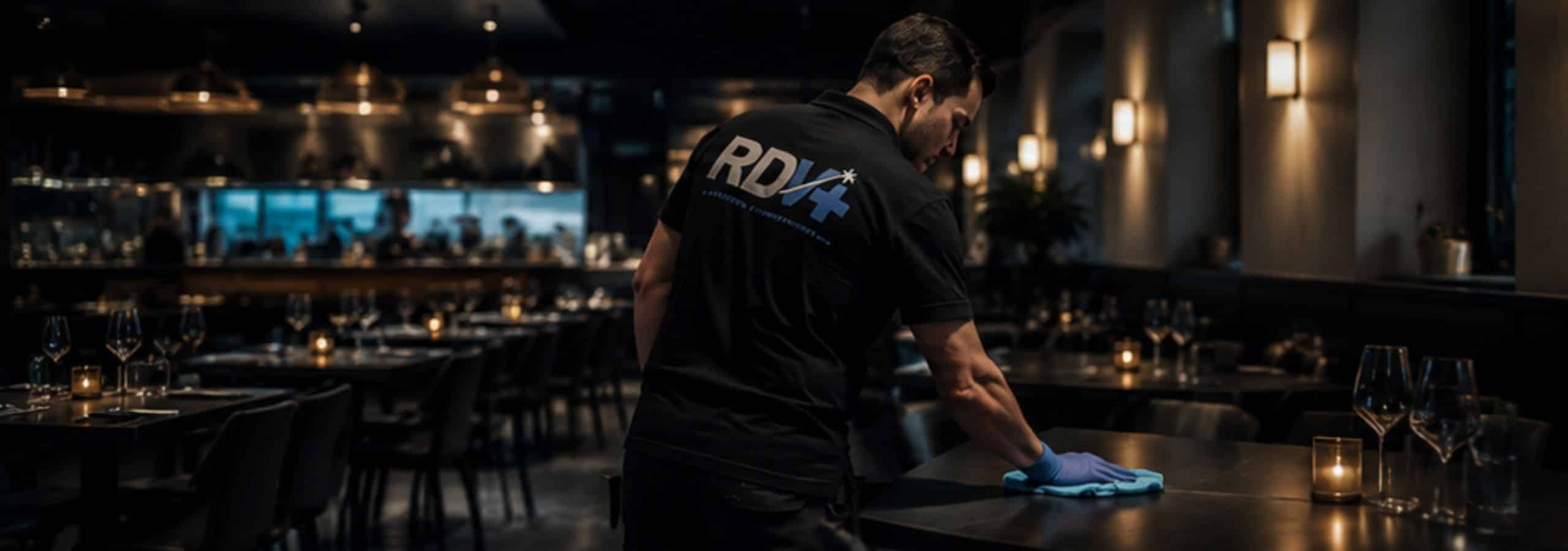 hospitality en retail RDV Plus. Groningen restaurant schoonmaken