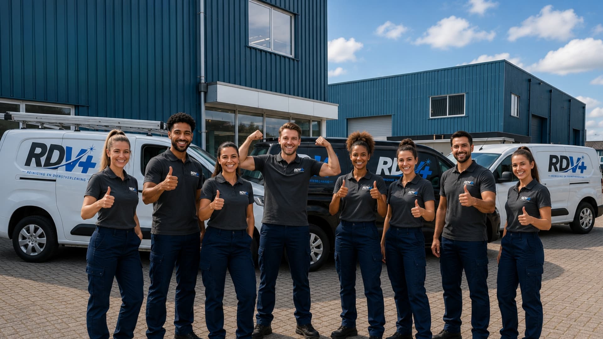 RDV Plus Groningen teamfoto personeel Narvikweg 5-7.jpg vrolijk