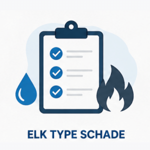 Schoonmaak na schade Groningen RDV Plus elk type schade