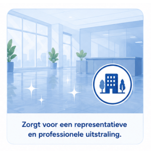 RDV Plus Groningen vloeronderhoud op maat zorgt voor representatief pand