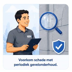 Gevelonderhoud Groningen RDV Plus voorkom schade
