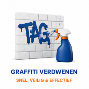 RDV Plus graffiti verdwenen snel veilig en effectief specialistische reiniging Groningen